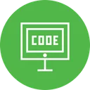 Free Code Coding Development Icon