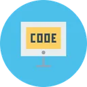 Free Code Coding Development Icon