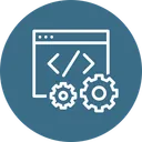 Free Code Data Optimization Icon