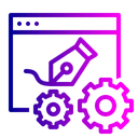 Free Code Data Optimization Icon