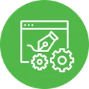 Free Code Data Optimization Icon