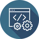 Free Code Data Optimization Icon