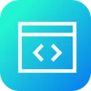 Free Code Coding Editor Icon