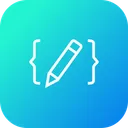 Free Code Language Coding Icon