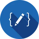 Free Code Language Coding Icon