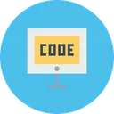 Free Code Codage Developpement Icon