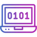 Free Codigo Binario Codigo Codificacao Ícone