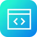 Free Codigo Codificacion Editor Icono