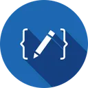 Free Codigo Lenguaje Codificacion Icono