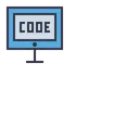 Free Codigo Codificacion Desarrollo Icono