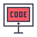Free Codigo Codificacion Desarrollo Icono