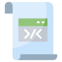 Free Coding File  Icon