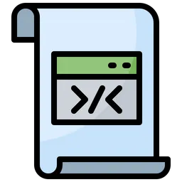 Free Coding File  Icon