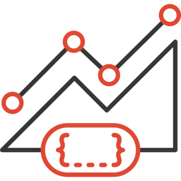 Free Coding Graph  Icon