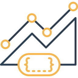 Free Coding Graph  Icon