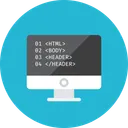 Free Coding Html Icon