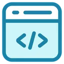 Free Coding Programming Development Icon