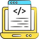 Free Coding Programming Development Icon