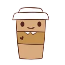 Free Smile Happy Coffee Icon
