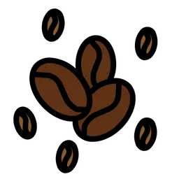 Free Coffee beans  Icon