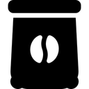 Free Coffee And Cafe Black Fill Icon Icon
