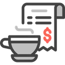 Free Coffee Bill  Icon