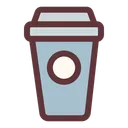 Free Coffee Glass Disposable Glass Drink Icon