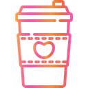 Free Coffee Valentines Day Coffee Mug Icon