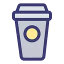Free Coffee Glass Disposable Glass Drink Icône