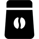 Free Coffee And Cafe Black Fill Icon Icon