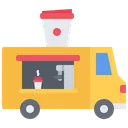 Free Coffee Truck Truck Food Icon