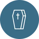 Free Coffin Death Cross Icon