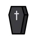 Free Coffin Death Cross Icon