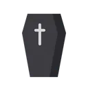 Free Coffin Death Cross Icon