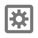 Free Cog Box Icon