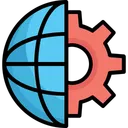 Free Cog Global Progress Global Settings Icon