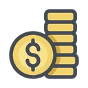Free Coin Cash Money Icon