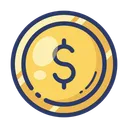 Free Coin Dollar Money Icon
