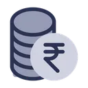 Free Coins Cheque Payment Icon