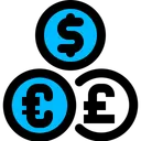 Free Money Coins Inance Icon