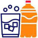Free Soda Iced Bottle Icon