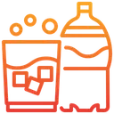 Free Soda Iced Bottle Icon