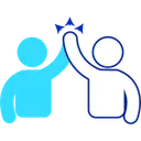Free Colaboración en equipo  Icono