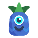 Free Pineapple Emoji Cold Icône