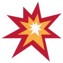 Free Collision Spark Cracker Icon