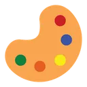 Free Color palette  Icon