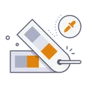 Free Color Palette  Icon