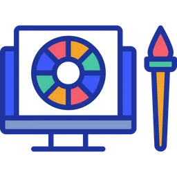 Free Color Palette  Icon