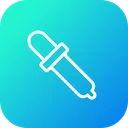 Free Color Dropper Eyedropper Icon