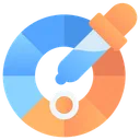 Free Color Picker Picker Color Wheel Icon